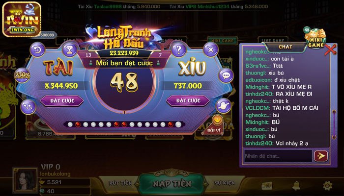 Cách đánh Tài xỉu tại IWIN